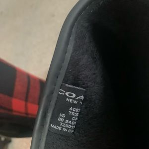 Coach Plaid Boots Women US Size 8B